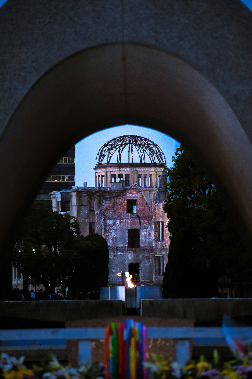 広島の原爆ドーム