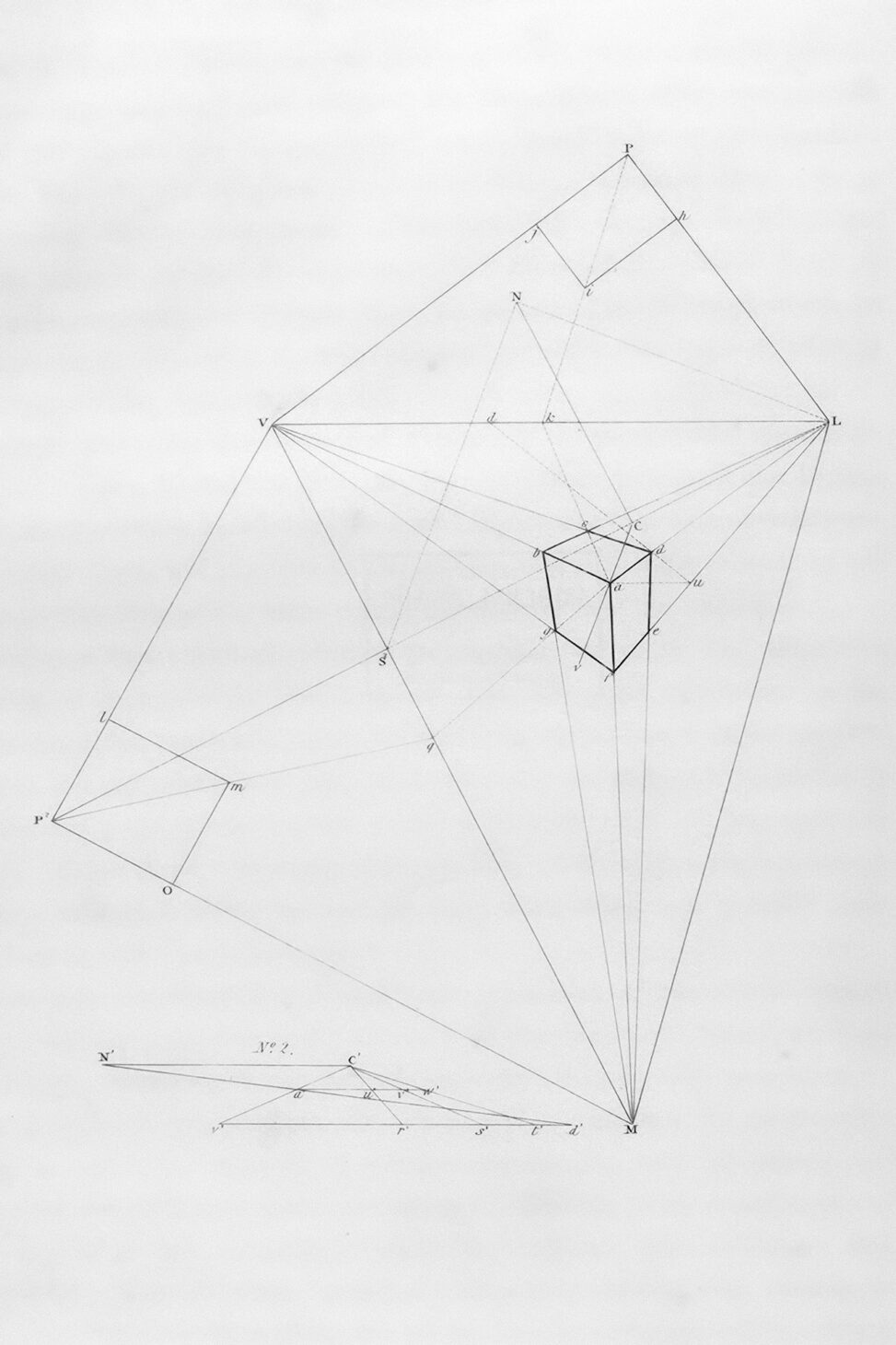 幾何学の図面のイメージ